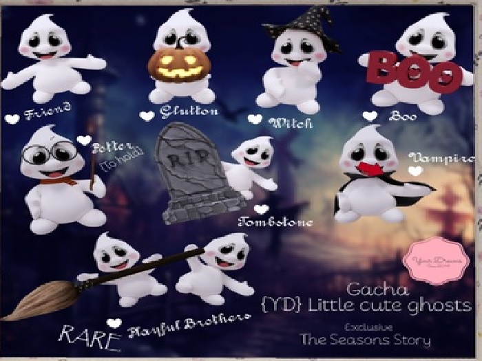{YD} Little cute ghosts - Glutton