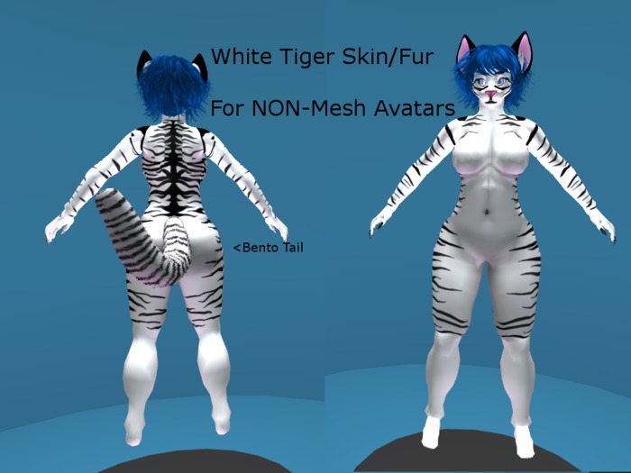 White Tiger Skin *NEW*