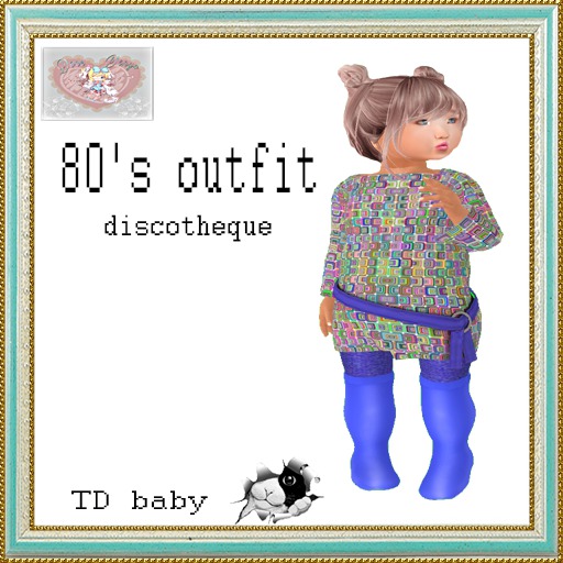 {D:D}outfit 80's discotheque