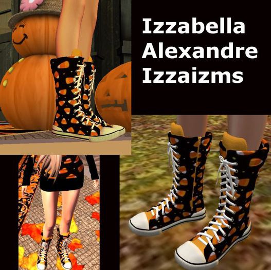 Izza 11 Candy Corn Hi Tops