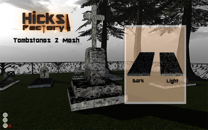 .Hicks Factory. Tombstones  2