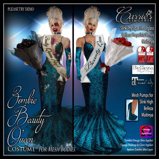 CB~Zombie Beauty Queen (box)