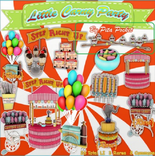 {Pipo} Little Carny Party <Tightrope Cupcakes>