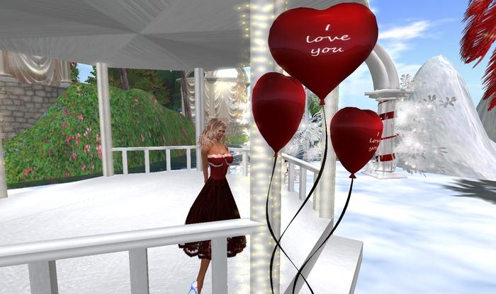 Mik's DarkRed mini dress