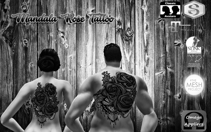 MANDALA ROSE TATTOO DEMO