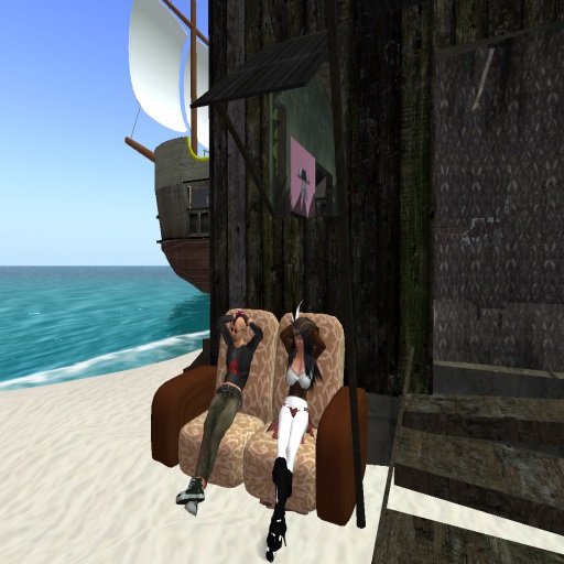 Pirate Sofa 5 prims
