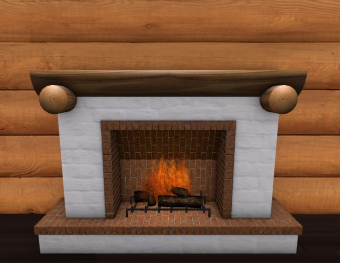 Rustic Stone Fireplace 8