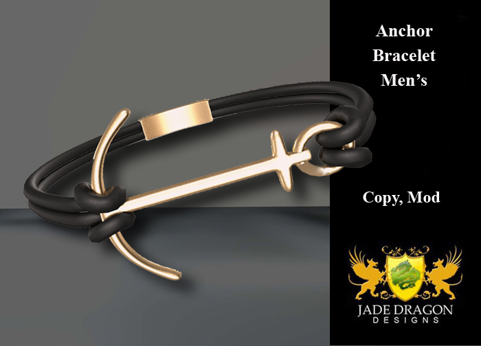 Anchor Bracelet - Mens