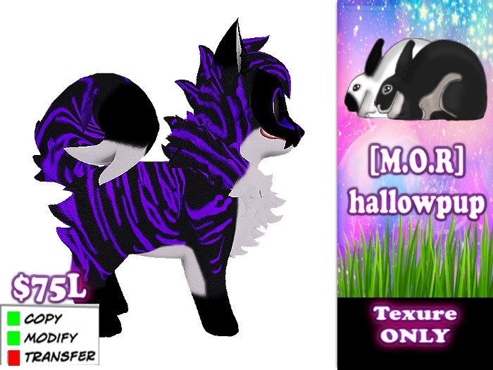 [M.O.R] hallowpup : Grape Ebony