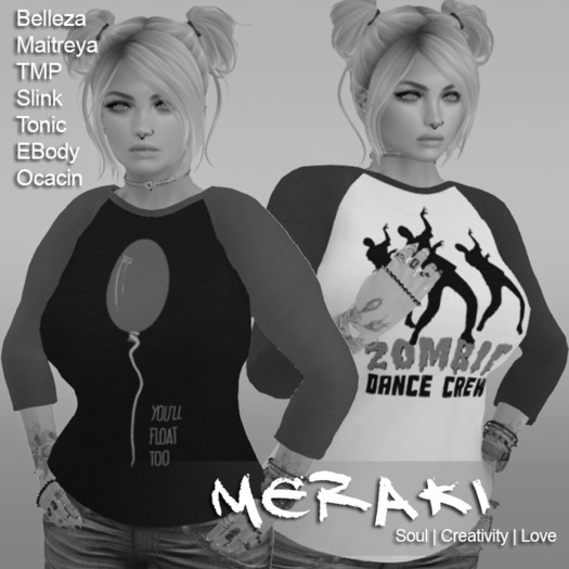 Meraki - Baseball Shirt DEMO