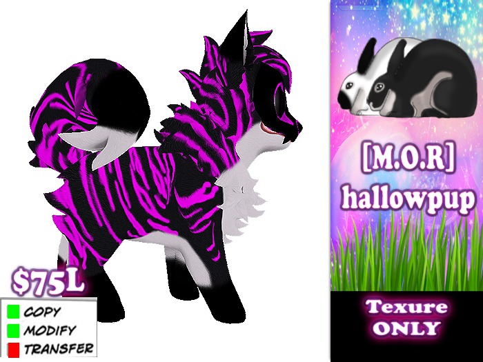 [M.O.R] hallowpup : Pink Ebony