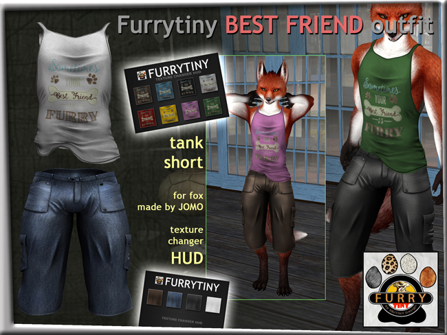 FURRYTINY BEST FRIEND OUTFIT FOX