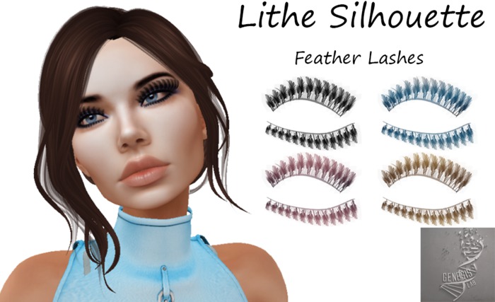 ~LS~ Feather Lashes - Genesis HUD