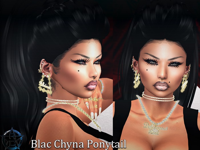 {RC}Blac Chyna High Ponytail Hair