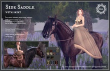 Jinx : Side saddle with skirt - Wear to Unpack