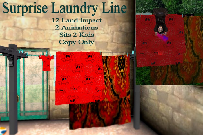 Kids Clothesline (sits 2)