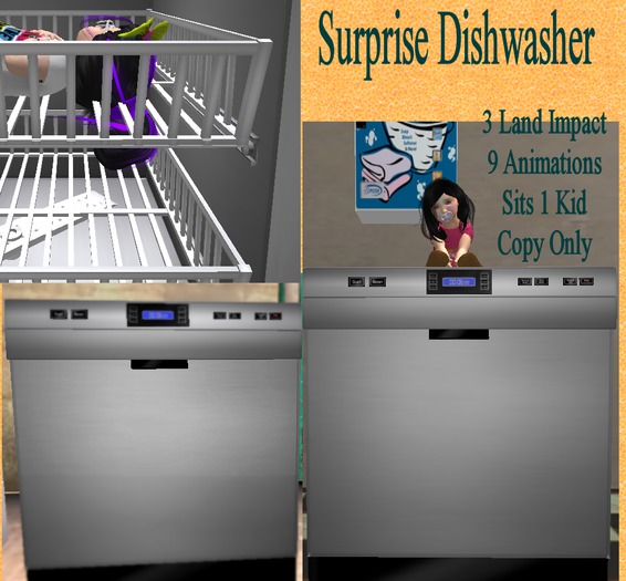 Kids Surprise Dishwasher