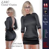 LMC Meshes - Sweater Dress IV - Oversized baggy Jumper Dress