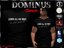 ~DOMINUS~CLENCH  TSHIRT (BOXED)