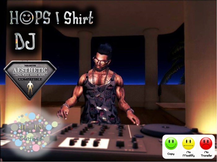 [HOPS!] DJ Shirt@