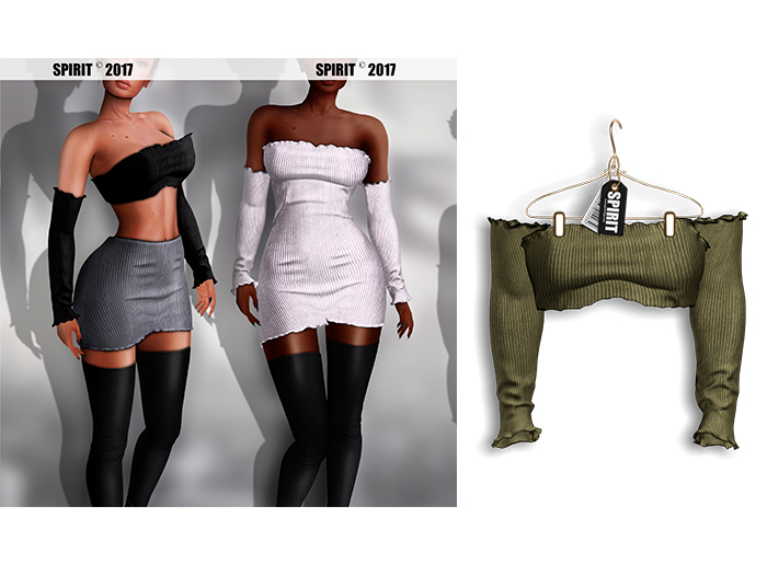 SPIRIT - Emili top [KHAKI]