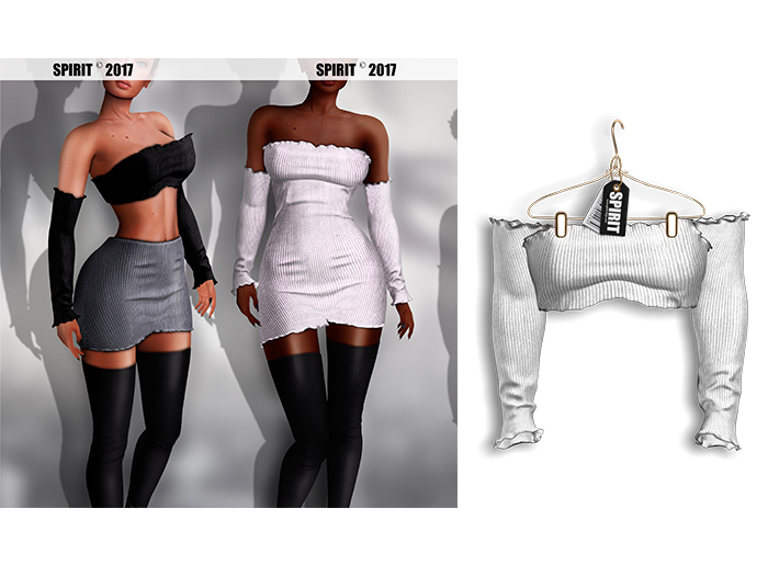 SPIRIT - Emili top [WHITE]