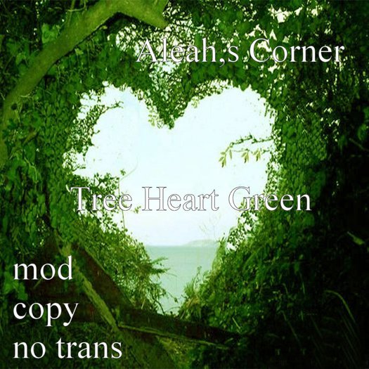 TREE HEART GREEN