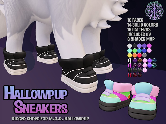 darkendStare. Hallowpup Sneakers