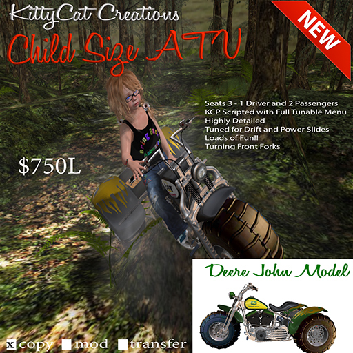Deere John ATV - Child Version