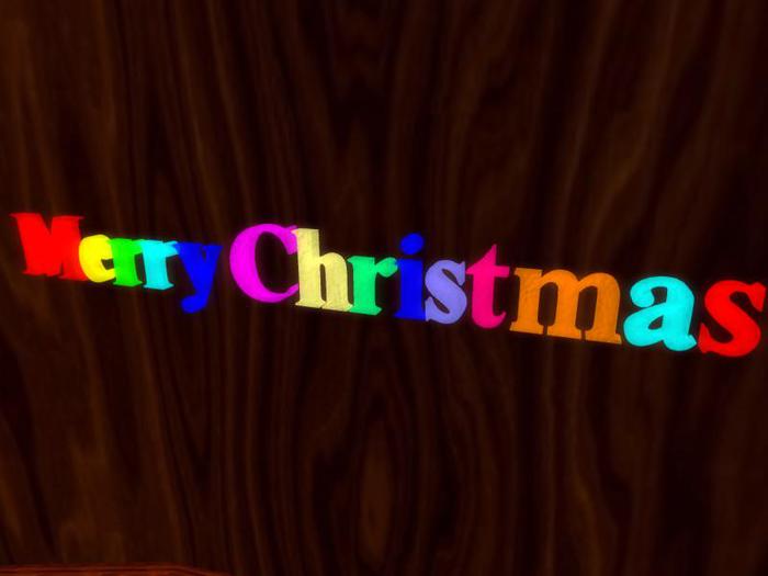TM Merry Christmas Sign