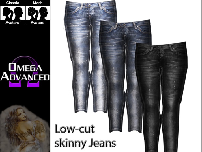 *SOIR* Low Cut Jeans FATPACK