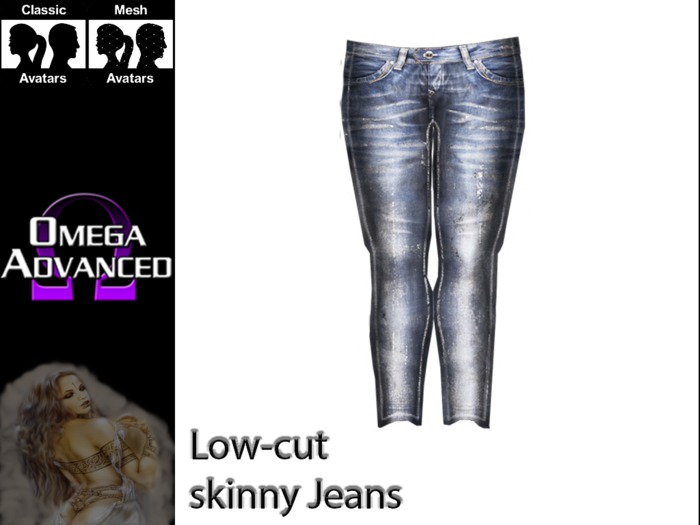 *IRI* Low Cut Jeans Light Blue