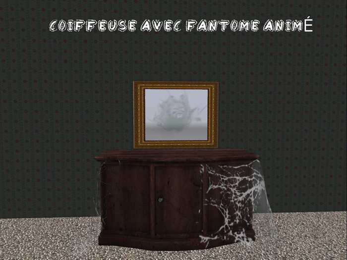 COIFFEUSE AVEC FANTOME