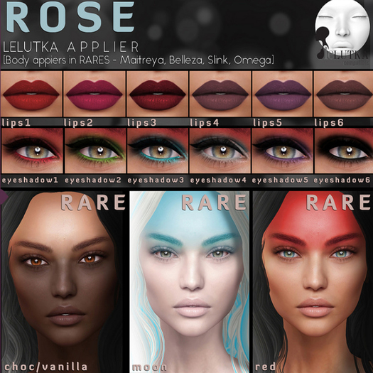 *Birth* Lelutka Hud - Rose (GG Aug) - Eyeshadow6