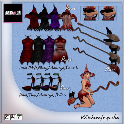 MOoH! Witch hat Bloody RARE