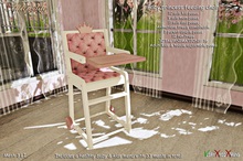 Aphrodite - Princess Nursery  Feeding Chair 
