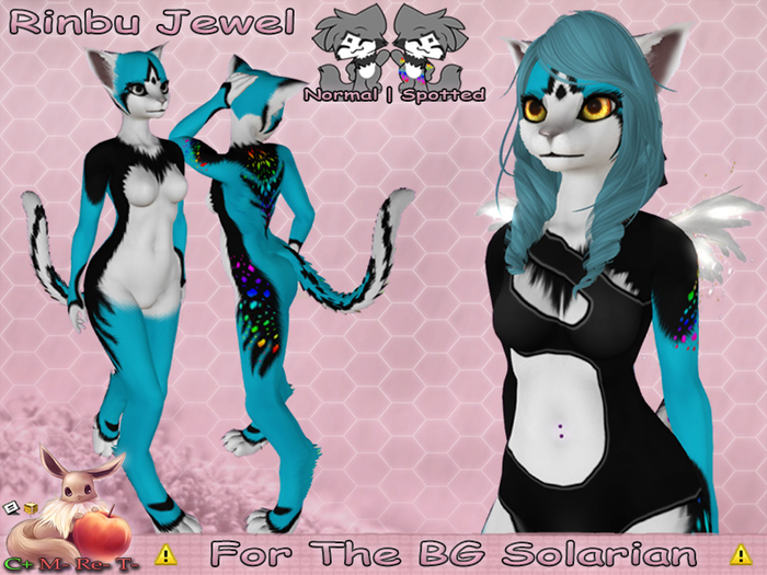 !N~N~P! Solarian Mod - Rinbu Jewel LT Blue *Hud Box*