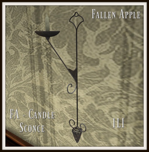 FA - Candle Sconce