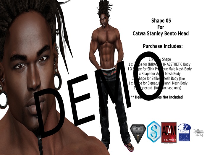 Shape 05 DEMO Stanley Catwa Bento Head & (NIRAMYTH) - AESTHETIC