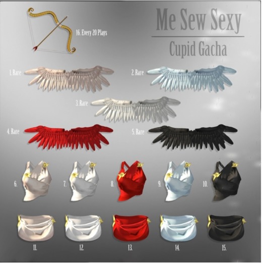 *MSS* Cupid Set Top Black