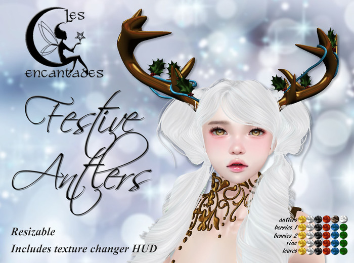 *LE* Festive Antlers