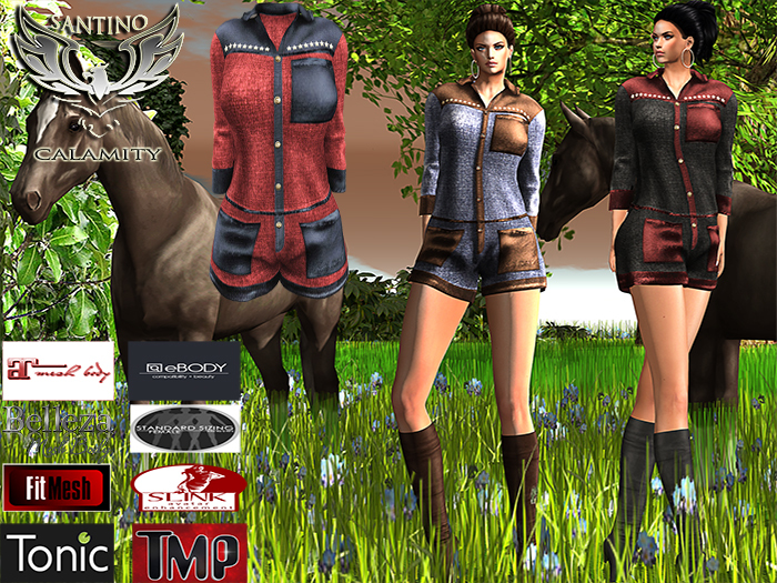 Santino Design-Utility Jumper-Red