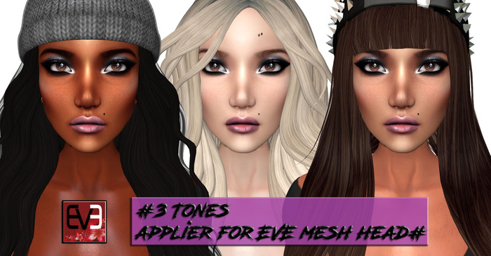 #Naliya Chic Applier for EVE mesh head