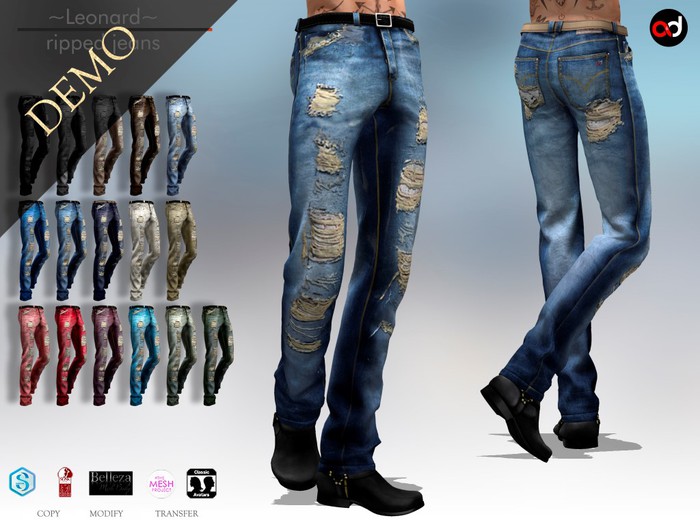 A&D Clothing - Pants -Leonard- DEMOs