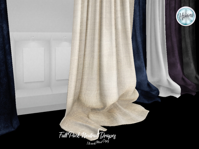 Heion - FULL PACK NEUTRAL DRAPES *Wear me*