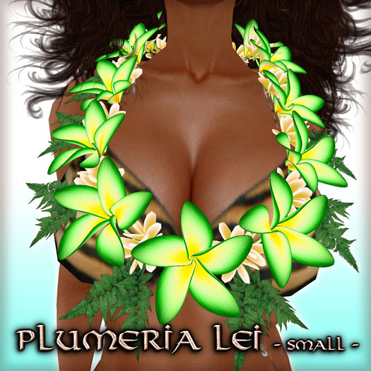 * Charmed * Hula Plumeria Lei (Transferable-S) Emerald