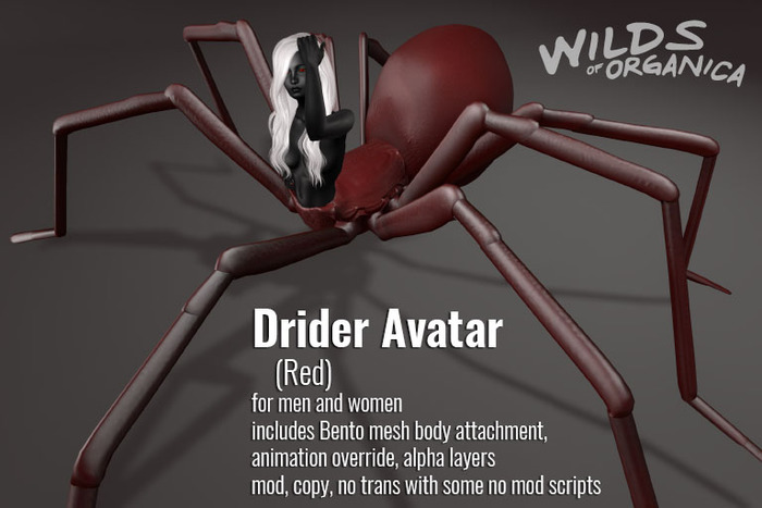 [ WoO ] Drider Avatar - RED