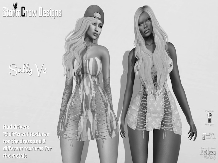 DEMO SALLY LACED UP MINI DRESS