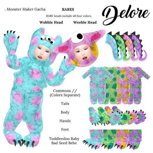 Delore . Monster Maker - Pink Tail