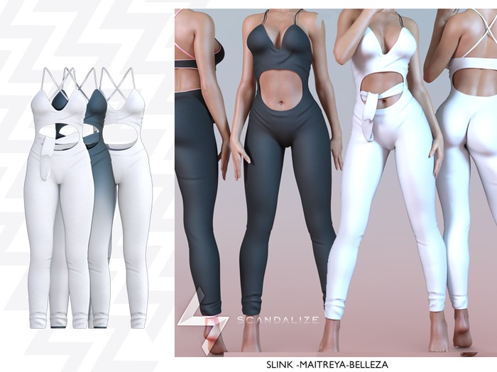 Scandalize. MELISANDE. White